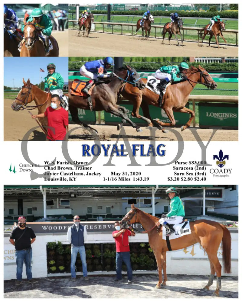 Royal Flag - 05-31-20 R09 Cd Churchill Downs