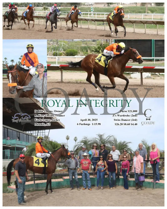 ROYAL INTEGRITY - 04-30-25 - R04 - TUP Turf Paradise