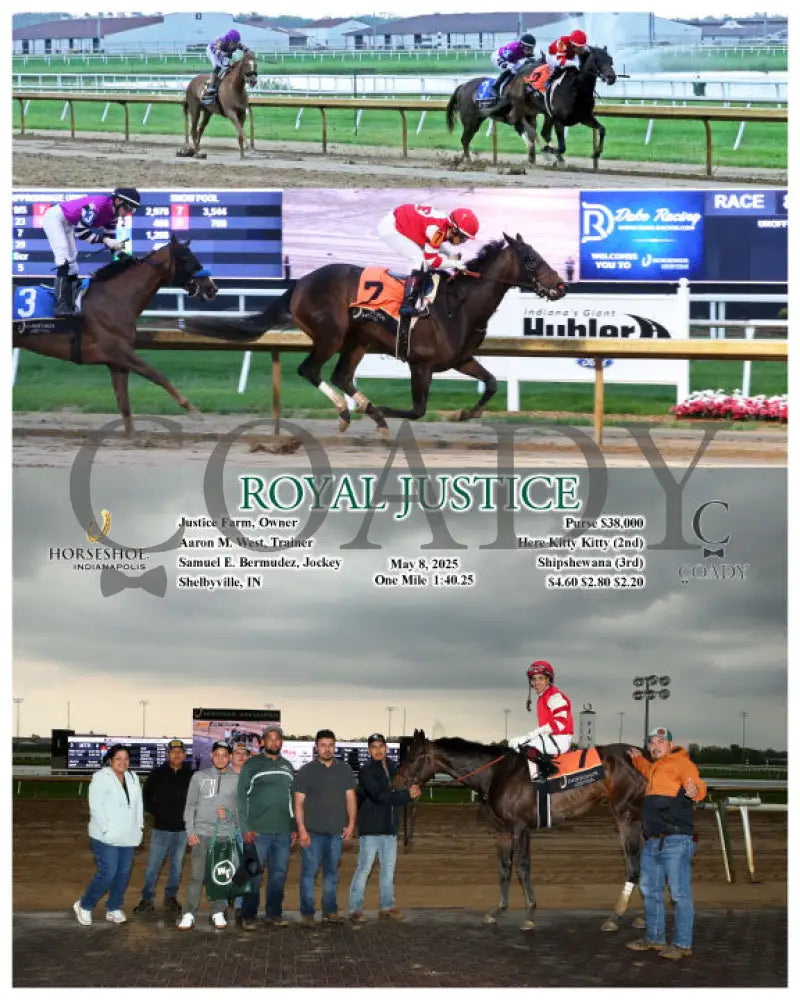 ROYAL JUSTICE - 05-08-25 - R08 - IND Indiana Grand
