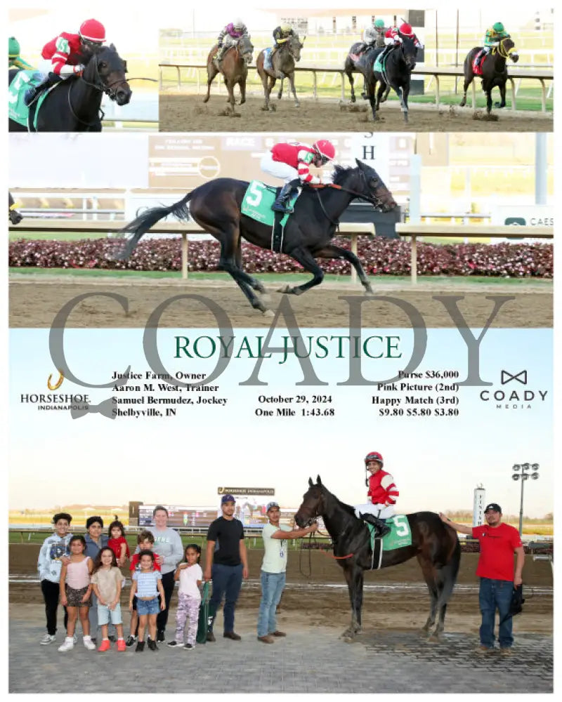 Royal Justice - 10-29-24 R08 Ind Indiana Grand