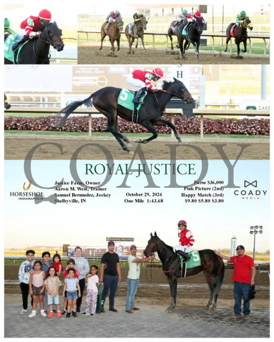 Royal Justice - 10-29-24 R08 Ind Indiana Grand