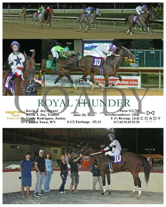 Royal Thunder - 06-20-24 R06 Ct Hollywood Casino At Charles Town Races
