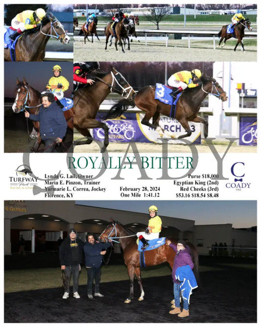Royally Bitter - 02-28-24 R02 Tp Turfway Park