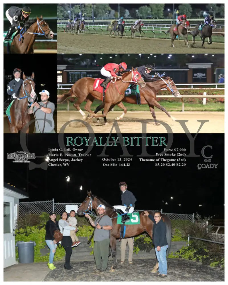 Royally Bitter - 10-13-24 R08 Mnr Mountaineer Park