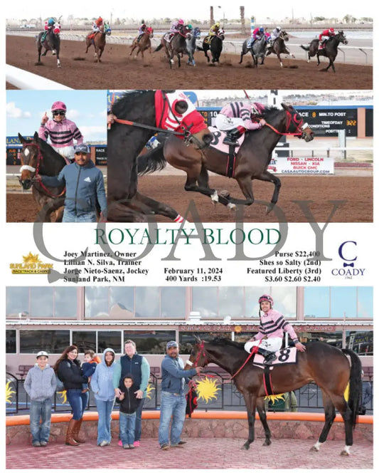 Royalty Blood - 02-11-24 R08 Sun Sunland Park