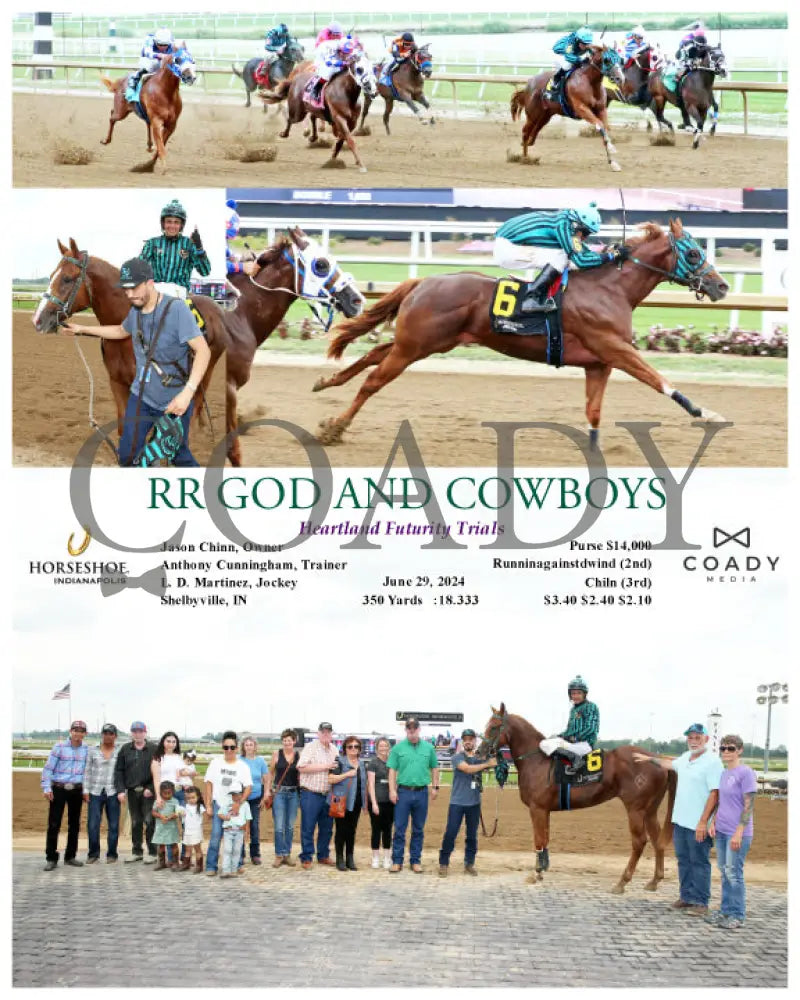 Rr God And Cowboys - Heartland Futurity Trials 06-29-24 R10 Ind Indiana Grand