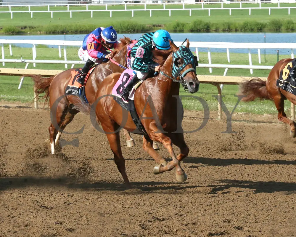 RR LOTTA RUNFORRBYN - Paul Martin Overnight Stakes - 08-05-25 - R09 - Horseshoe Indiana - Finish 02 - Sammantha Pagels - Coady Media - Kurtis Coady Photography