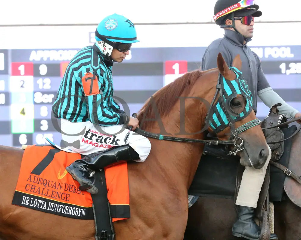 RR LOTTA RUNFORROBYN - Adequan Derby Challenge Finals - 09-16-25 - R11 - Horseshoe Indiana - Post Parade 02 - Sammantha