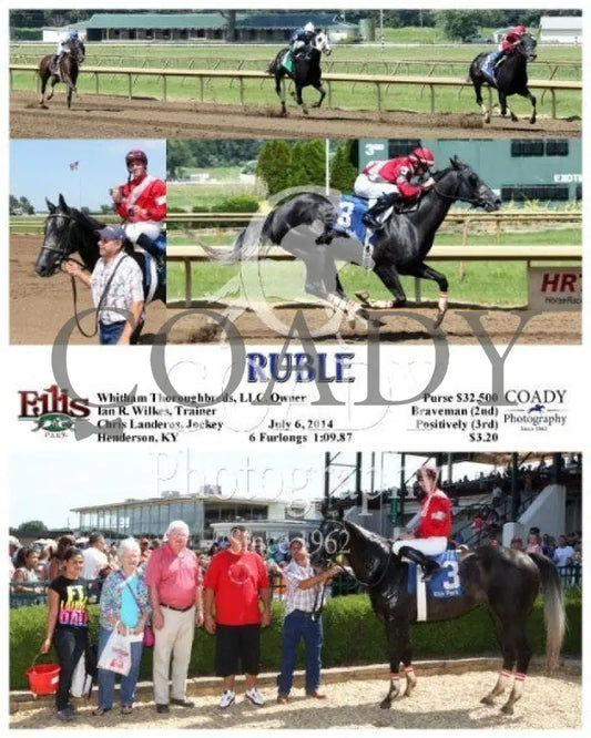 Ruble - 070614 Race 06 Elp Ellis Park