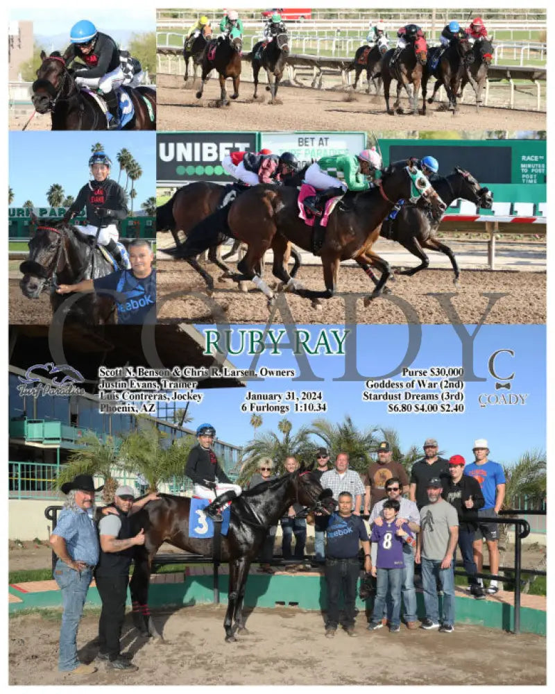 Ruby Ray - 01-31-24 R07 Tup Turf Paradise