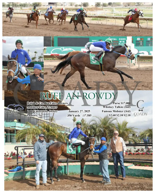 Ruff An Rowdy - 01-27-25 R01 Tup Turf Paradise