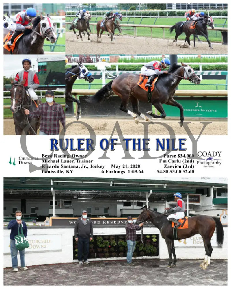 Ruler Of The Nile - 05-21-20 R02 Cd Churchill Downs