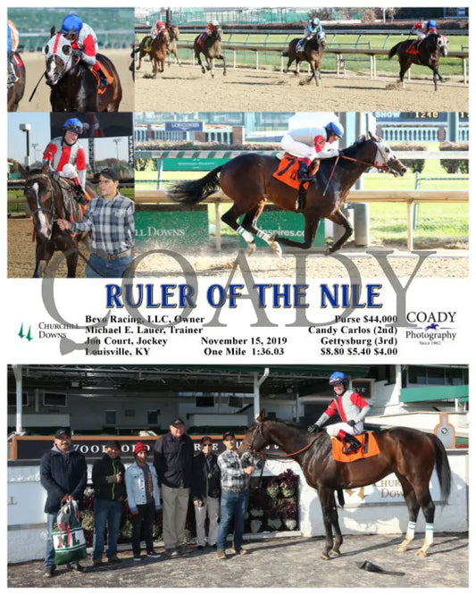 Ruler Of The Nile - 11-15-19 R04 Cd Churchill Downs