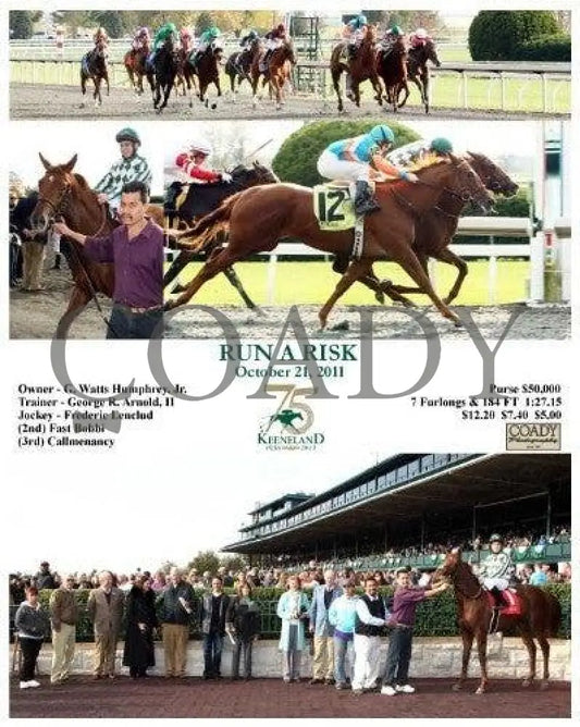 Run A Risk - 102111 Keeneland