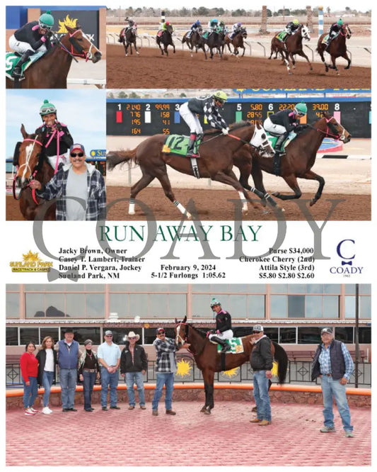 Run Away Bay - 02-09-24 R04 Sun Sunland Park
