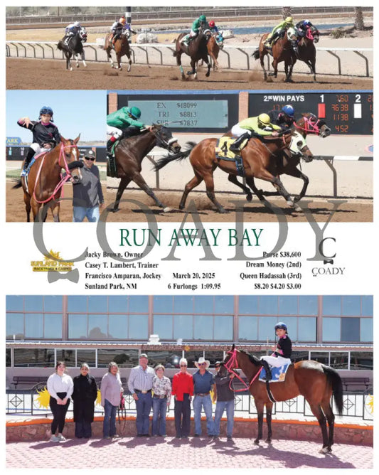 RUN AWAY BAY - 03-20-25 - R05 - SUN Sunland Park