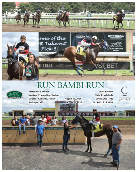 RUN BAMBI RUN - 08-10-25 - R05 - CBY Canterbury Park
