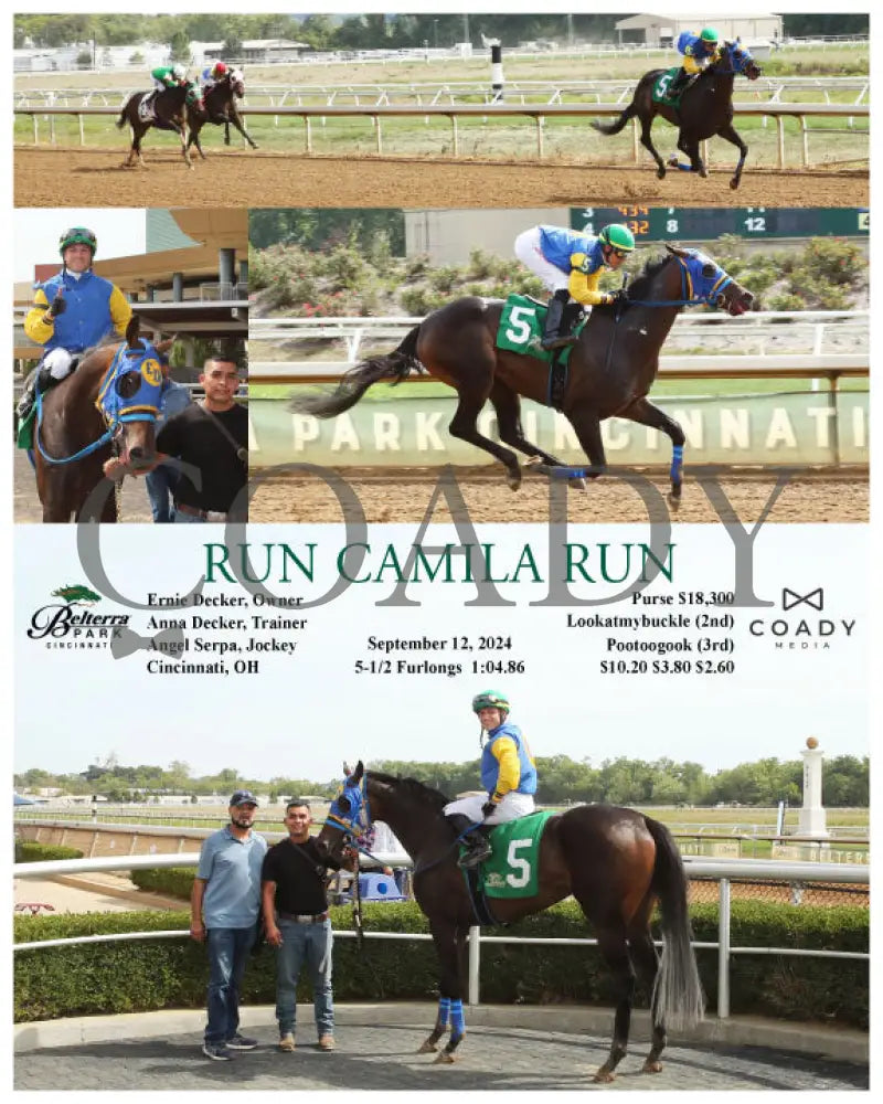Run Camila - 091224 Race 06 Btp Belterra Park