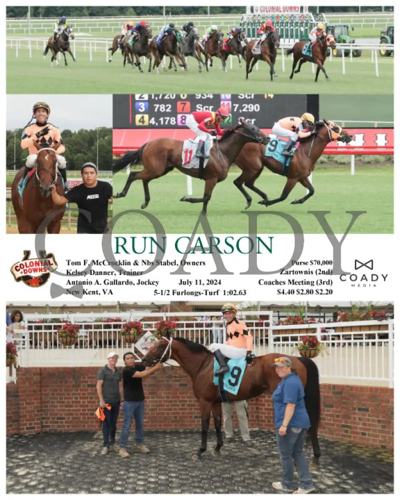 Run Carson - 07-11-24 R08 Cnl Colonial Downs