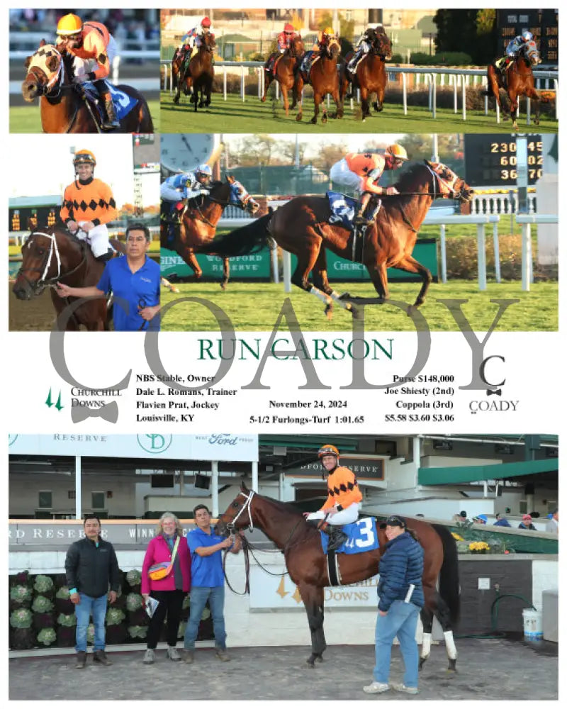 Run Carson - 11-24-24 R09 Cd Churchill Downs