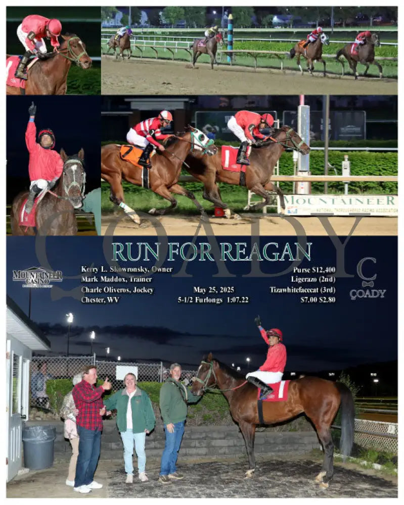 RUN FOR REAGAN - 05-25-25 - R06 - MNR Mountaineer Park