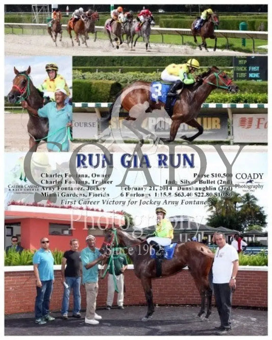 Run Gia - 022114 Race 03 Crc Calder Course