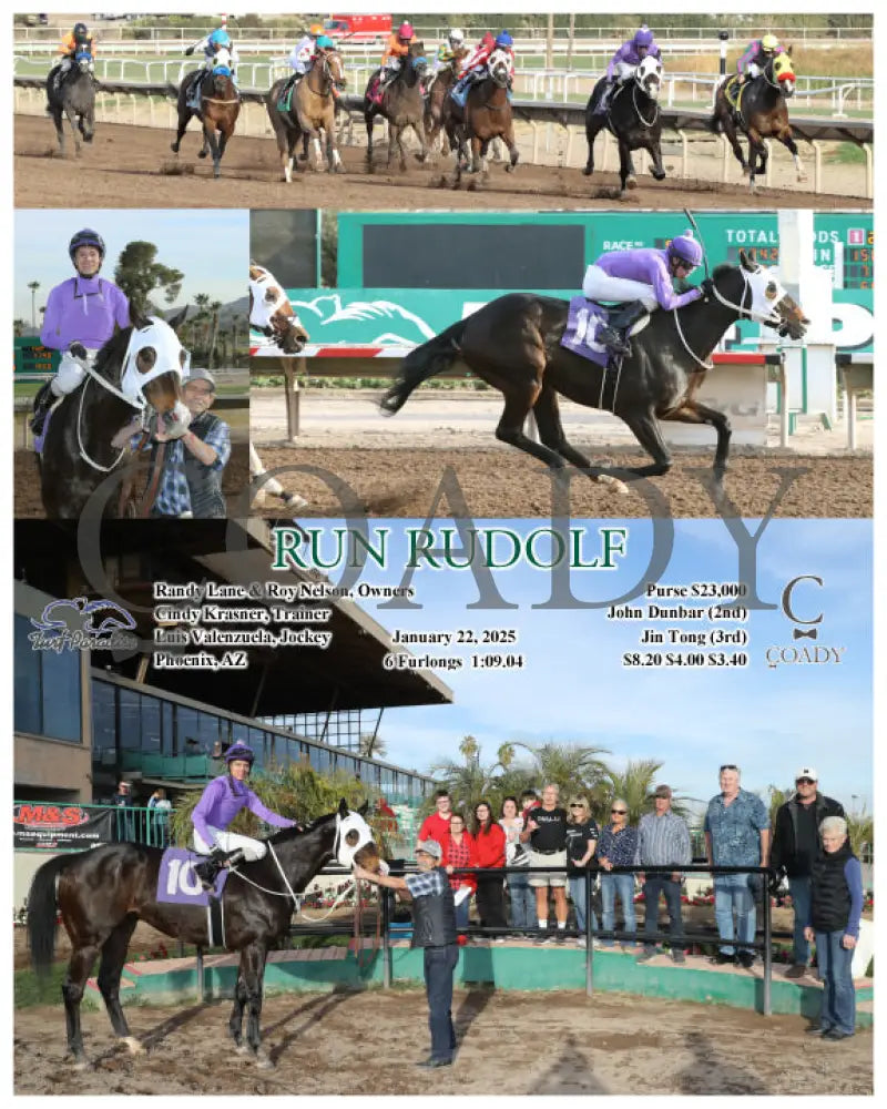 Run Rudolf - 01-22-25 R08 Tup Turf Paradise