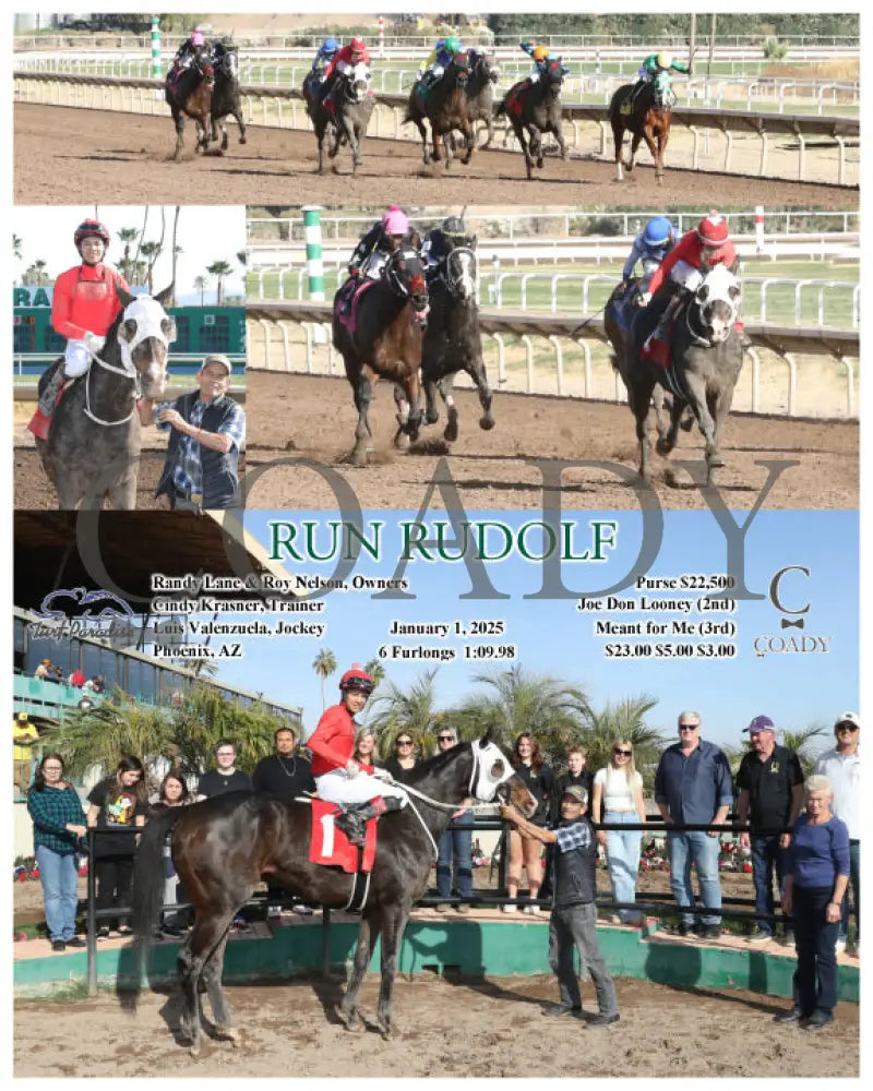 Run Rudolf - 01-01-25 R05 Tup Turf Paradise