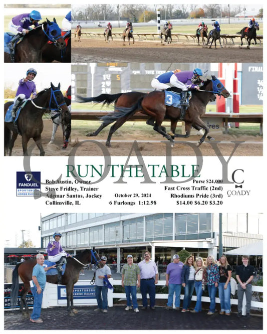 Run The Table - 10-29-24 R09 Fan Fanduel Sportsbook Horse Racing