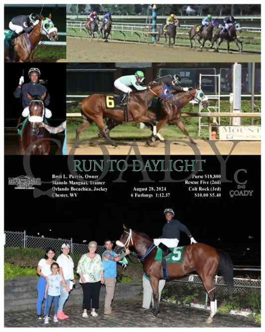 Run To Daylight - 08-28-24 R07 Mnr Mountaineer Park