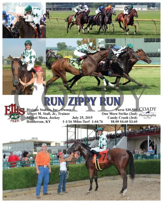 Run Zippy - 072515 Race 08 Elp Ellis Park