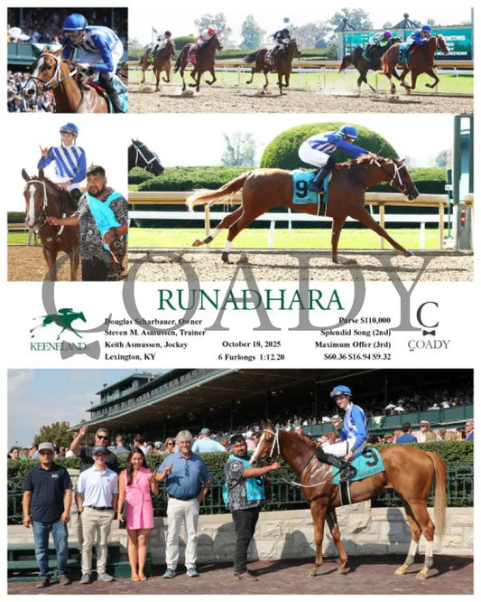 RUNADHARA - 101825 - Race 03 - KEE Keeneland