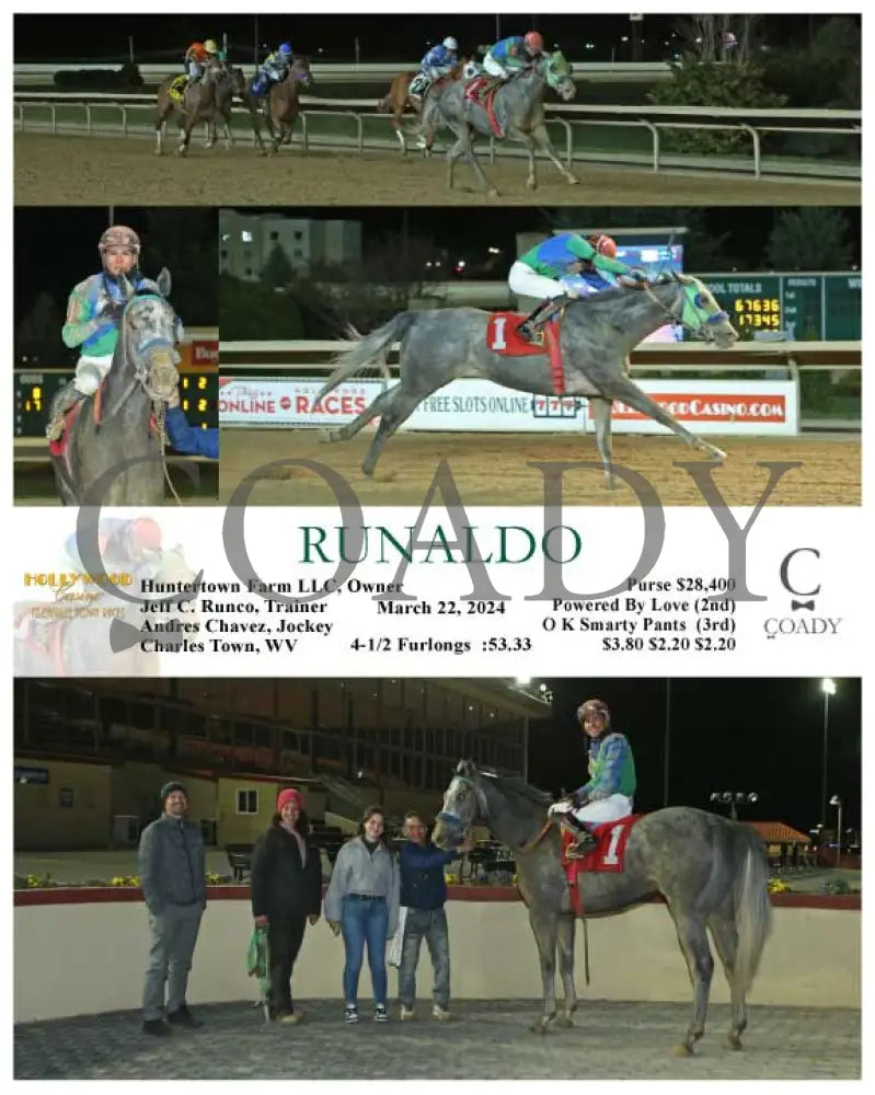 Runaldo - 03 - 22 - 24 R06 Ct Hollywood Casino At Charles Town Races