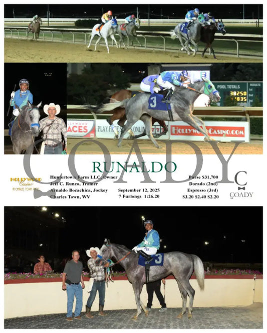 RUNALDO - 09-12-25 - R05 - CT Hollywood Casino at Charles Town Races