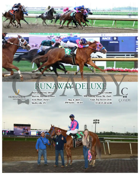 RUNAWAY DELUXE - 05-08-25 - R09 - IND Indiana Grand