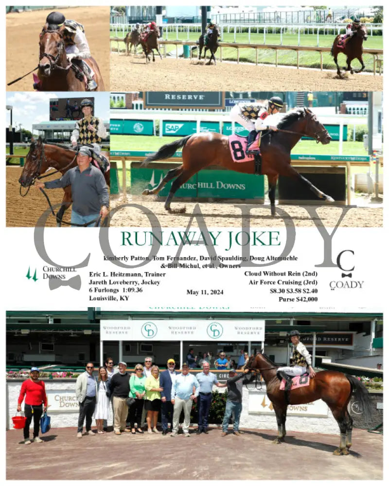 Runaway Joke - 05-11-24 R01 Cd Churchill Downs