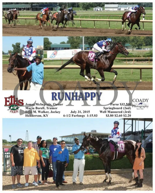 Runhappy - 073115 Race 07 Elp Ellis Park