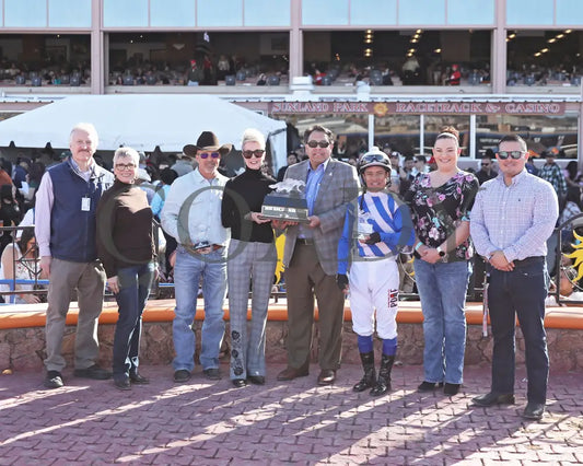 RUNNIN N GUNNIN - Sunland Park Oaks - 22nd Running - 02-16-25 - R07 - Sunland Park - Presentation Turfway Park