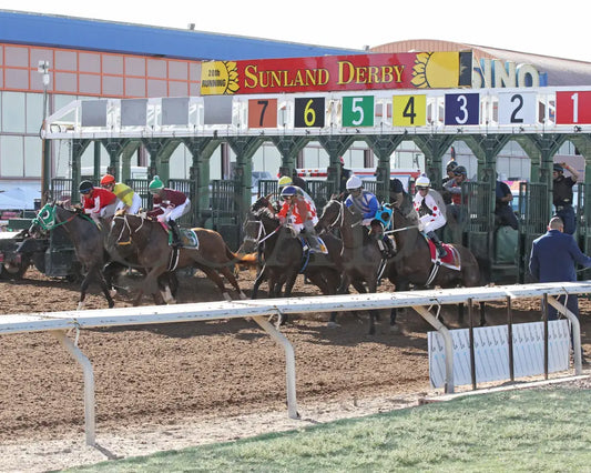 RUNNIN N GUNNIN - Sunland Park Oaks - 22nd Running - 02-16-25 - R07 - Sunland Park - Starting Gate 2 Turfway Park