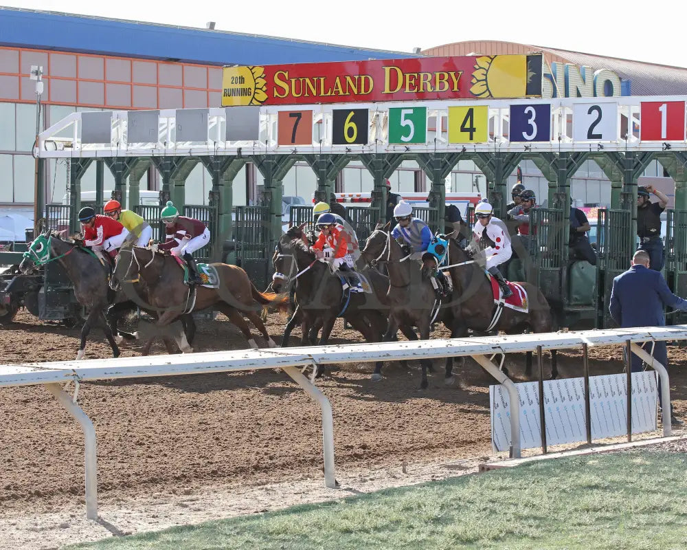 RUNNIN N GUNNIN - Sunland Park Oaks - 22nd Running - 02-16-25 - R07 - Sunland Park - Starting Gate Turfway Park