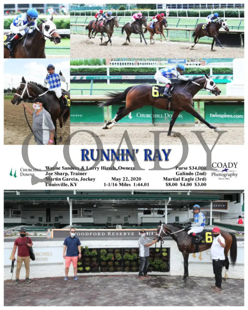 Runnin’ Ray - 05-22-20 R02 Cd Churchill Downs