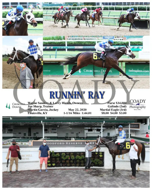 Runnin’ Ray - 05-22-20 R02 Cd Churchill Downs