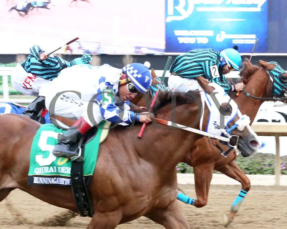 RUNNINAGAINSTDWIND - QHRAI Derby Final - 10-25-25 - R12 - Horseshoe Indiana - Tight Finish 01 - Sammantha Pagels