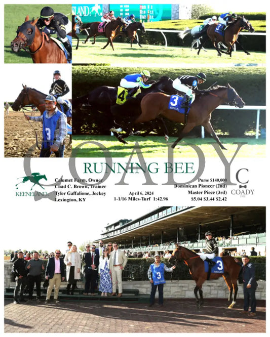 Running Bee - 04 - 06 - 24 R11 Kee Keeneland