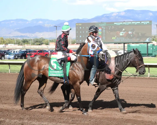Running To The Moon - Rainbow Quarter Horse Oaks G1 07-28-24 R11 The Downs At Albuquerque Post