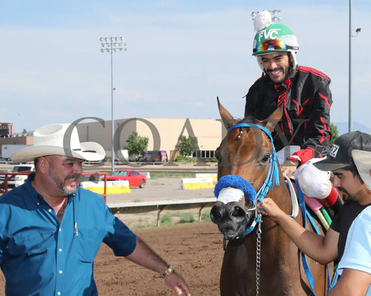 Running To The Moon - Rainbow Quarter Horse Oaks G1 07-28-24 R11 The Downs At Albuquerque Return