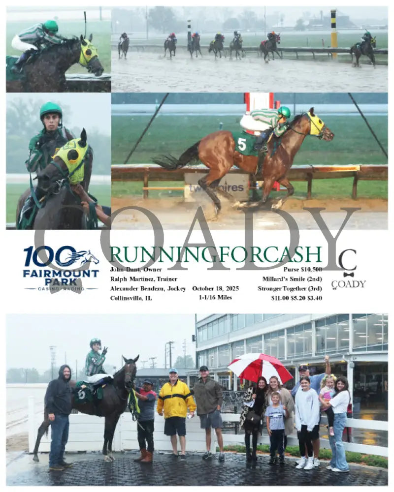 RUNNINGFORCASH - 10-18-25 - R05 - FP Fanduel Sportsbook Horse Racing