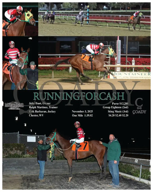 RUNNINGFORCASH - 11-03-25 - R02 - MNR Mountaineer Park