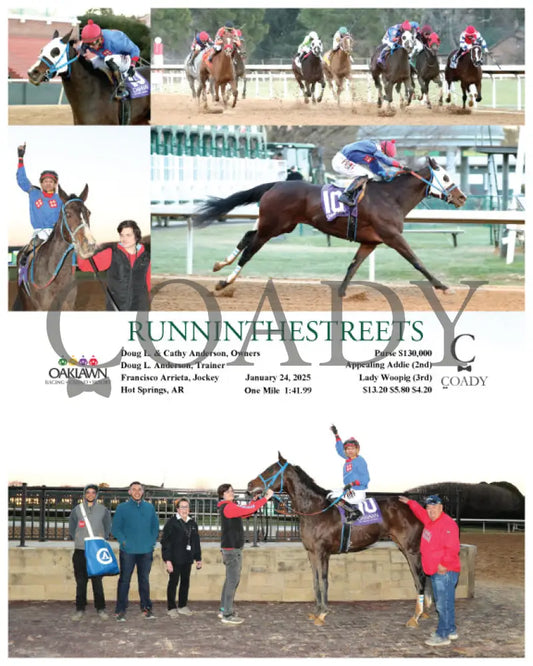 Runninthestreets - 01-24-25 R10 Op Oaklawn Park