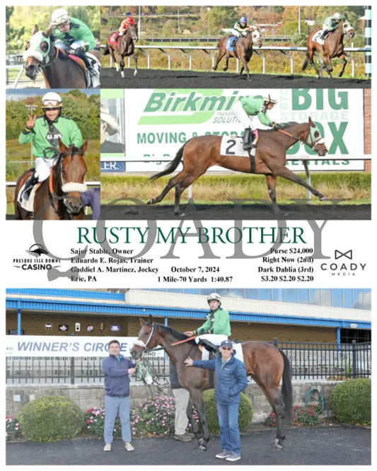 Rusty My Brother - 10-07-24 R05 Pid Presque Isle Downs